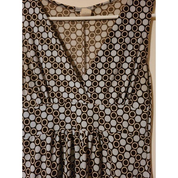 Body Central Shirt Large Polka Dot V-Neck Sleeveless (AI) - Picture 2 of 4